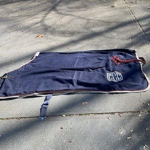 Horse wool show cooler